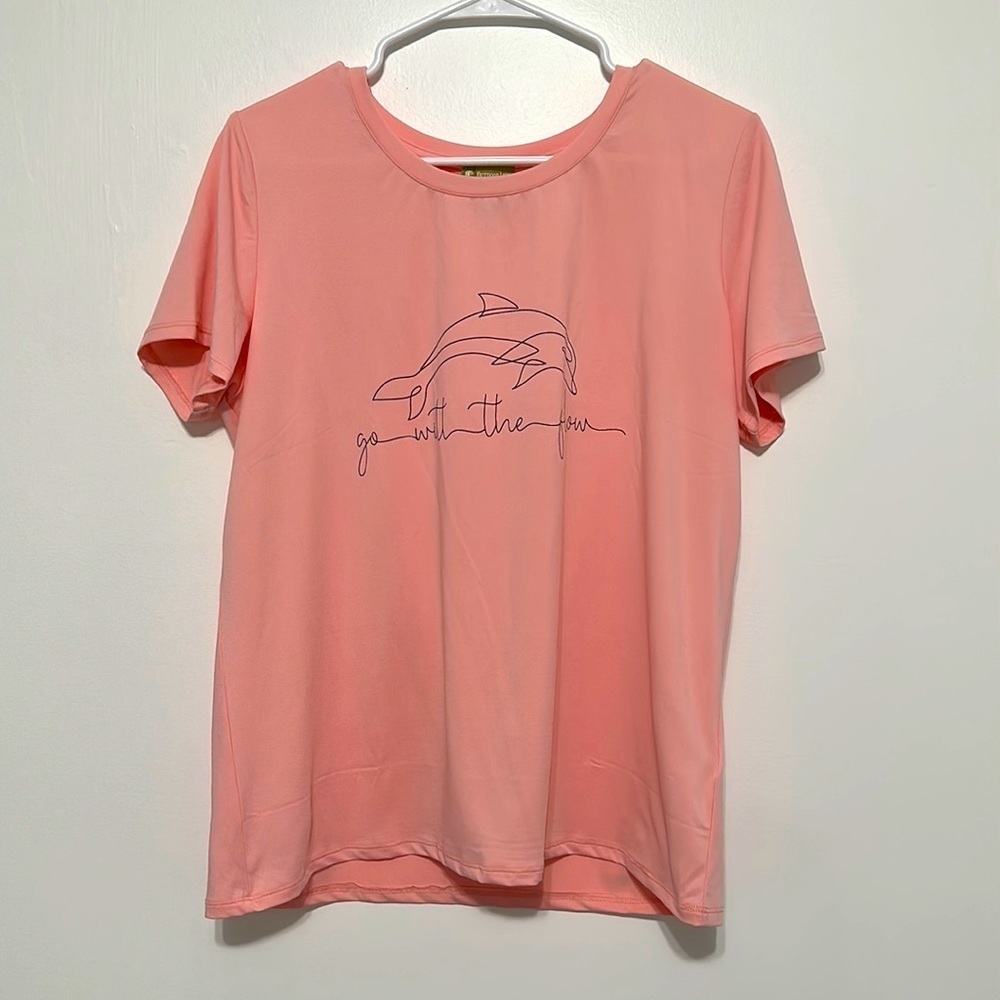 Outdoor life pink shirt